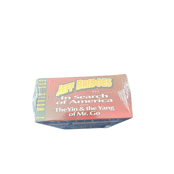 Jeff Bridges 2 Movie Set VHS In Search of America The Yin & Yang of Mr Go New - Picture 3 of 4